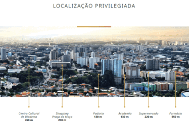PALAZZO (106m²) – 3 SUÍTES-  2 VAGAS  – CENTRO