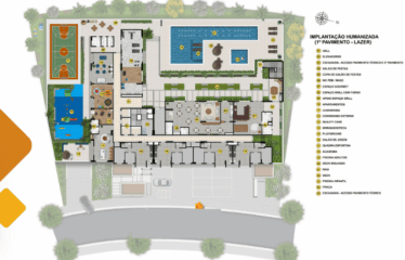CONECT CASA BRANCA (44 E 45m²) – 2 DORM- 1 VAGA  – CENTRO / CASA BRANCA