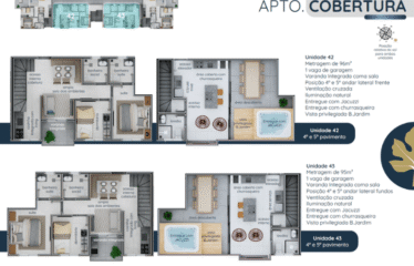 MAGNA FIGUEIRAS (48 A 112m²) – 2 DORM (SUÍTE)- 1 VAGA  – BAIRRO JARDIM / CAMPESTRE