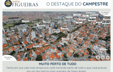 MAGNA FIGUEIRAS (48 A 112m²) – 2 DORM (SUÍTE)- 1 VAGA  – BAIRRO JARDIM / CAMPESTRE