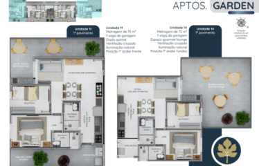 MAGNA FIGUEIRAS (48 A 112m²) – 2 DORM (SUÍTE)- 1 VAGA  – BAIRRO JARDIM / CAMPESTRE