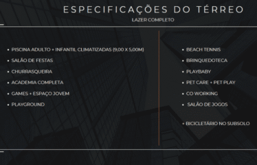LE JARDIN – 104m² – 3 SUÍTES -2 VAGAS  – SANTA PAULA