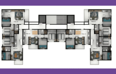 FELICITAH (43M²) –  2 DORM – 1 VAGA CARRO – PQ NOVO ORATÓRIO – MINHA CASA MINHA VIDA