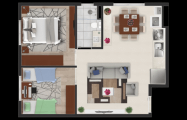 HOME ORATÓRIO II- 38M – 1 VAGA CARRO – MINHA CASA MINHA VIDA EM SANTO ANDRÉ
