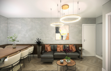 HOME ORATÓRIO II- 38M – 1 VAGA CARRO – MINHA CASA MINHA VIDA EM SANTO ANDRÉ
