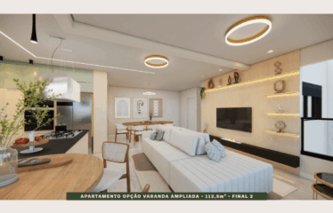MIRANTE VALVERDE (110M²) – 3 SUÍTES – 3 VAGAS – PQ DAS NAÇÕES