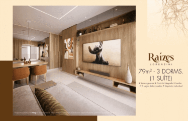 RAIZES SÃO CAETANO DO SUL (68 E 79M²) – 2 E 3 DORM (SUÍTE) – 1 E 2 VAGAS – CENTRO