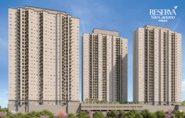 RESERVA SÃO CAETANO (59/68/ 79/ 89M²) – 3 SUÍTES – 1 E 2 VAGAS – FUNDAÇÃO – SCS