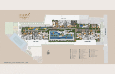 RESERVA SÃO CAETANO (59/68/ 79/ 89M²) – 3 SUÍTES – 1 E 2 VAGAS – FUNDAÇÃO – SCS