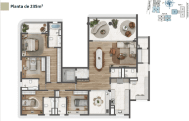 CASA ESPAÇO CERÂMICA -122M/ 166M/ 240M- 3 E 4 SUÍTES/ 4 DORM(SUÍTE) -2 A 4 VAGAS – CERÂMICA