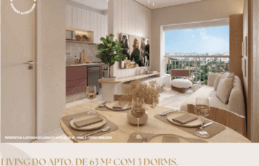 RESERVA SÃO CAETANO BOSQUE (33/ 47 e 64M²) – 1 a 3 DORM(SUÍTE) – 1 E 2 VAGAS – FUNDAÇÃO