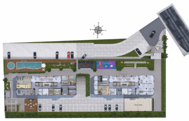 DOMUS- 49 M²- 2 DORM – 1 VAGA – DEMARCHI – MINHA CASA MINHA VIDA