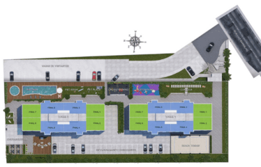 DOMUS- 49 M²- 2 DORM – 1 VAGA – DEMARCHI – MINHA CASA MINHA VIDA