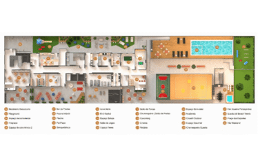 PARK MONUMENTAL – RUA JURUA (46 E 47M²) – 2 DORM- 1 VAGA – VILA ELDIZIA