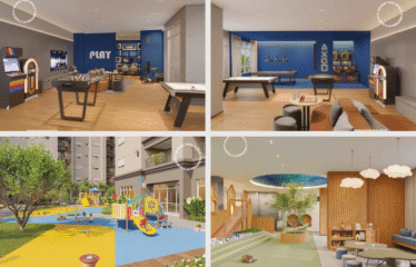 GRANRESORT RESERVA SÃO CAETANO (68 a 134mM²) – 2 SUÍTES a 4 DORM – 1 E 2 VAGAS – FUNDAÇÃO – SCS