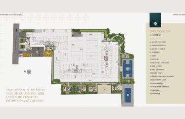 GRANRESORT RESERVA SÃO CAETANO (68 a 134mM²) – 2 SUÍTES a 4 DORM – 1 E 2 VAGAS – FUNDAÇÃO – SCS
